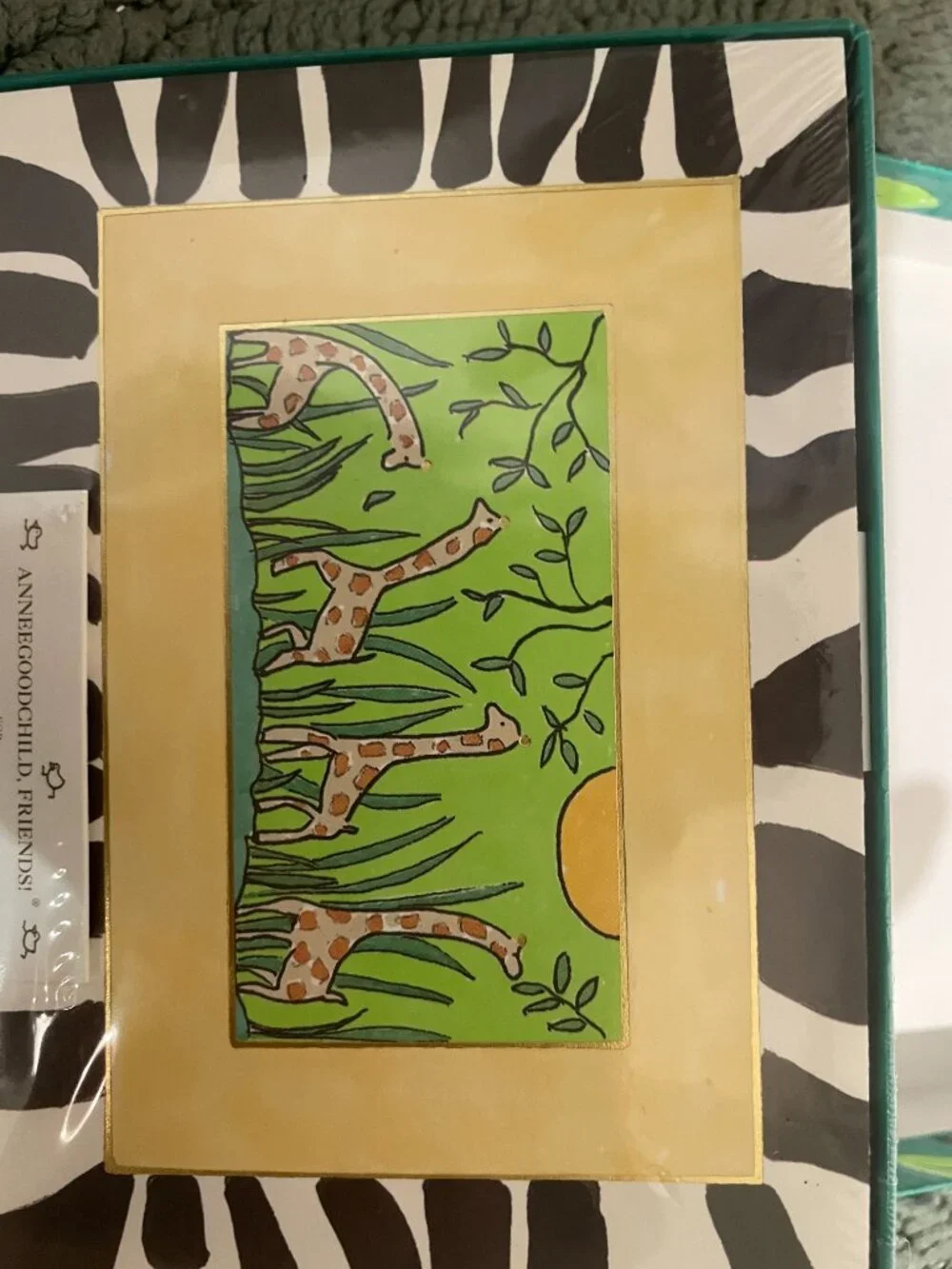 Annee Good Child, Friends! Crane Giraffe Stationery